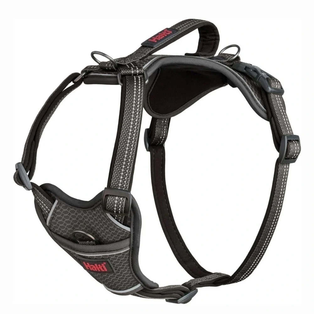 Halti Anatomy Reflective Dog Harness grey, Large: 23.5 to 33.5-in chest